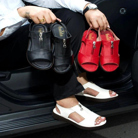 Sandalias Confort con Cierre | Elegancia y Comodidad